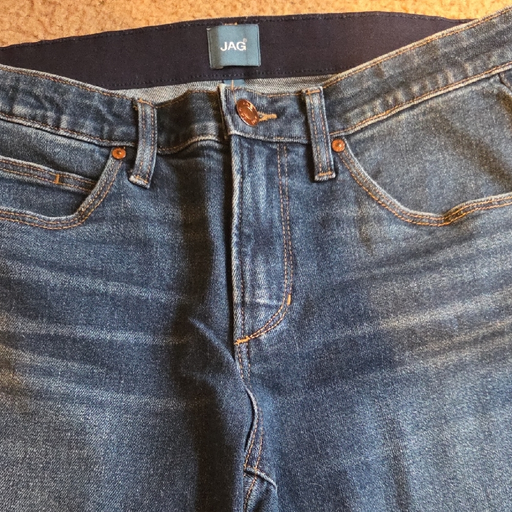 Womens Jag Jeans Dark Blue Jeans